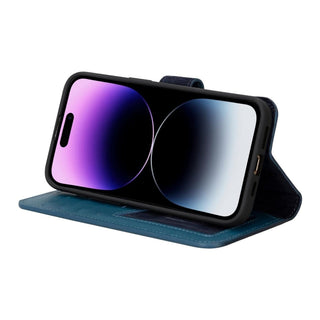 Bouletta Deri iPhone 15 Pro Kılıfı iPhone 15 Pro Cüzdanlı Çıkarılabilir Hakiki Deri Kılıf Premium Koruma