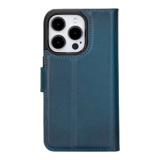 Bouletta Deri iPhone 15 Pro Kılıfı iPhone 15 Pro Cüzdanlı Çıkarılabilir Hakiki Deri Kılıf Premium Koruma