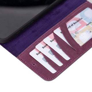 Bouletta Deri iPhone 16 Kılıfı iPhone 16 Cüzdanlı Çıkarılabilir Deri Kılıf Premium Koruma