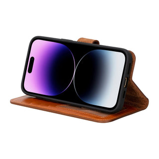 Bouletta Deri iPhone 16 Pro Kılıfı iPhone 16 Pro Cüzdanlı Çıkarılabilir Deri Kılıf Premium Koruma