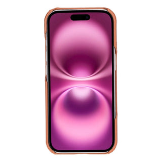 Bouletta Deri iPhone 17 Kılıfı iPhone 17 Uyumlu Hakiki Deri Arka Kapak Premium Koruma