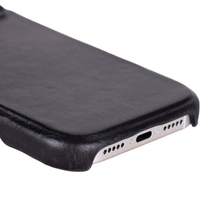 Bouletta Deri iPhone 17 Kılıfı iPhone 17 Uyumlu Hakiki Deri Arka Kapak Premium Koruma