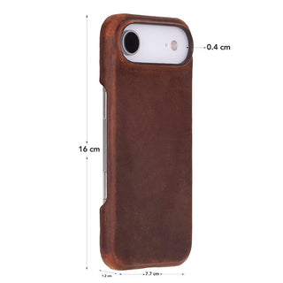 Bouletta Deri iPhone Air Kılıfı iPhone Air Uyumlu Hakiki Deri Arka Kapak Premium Koruma