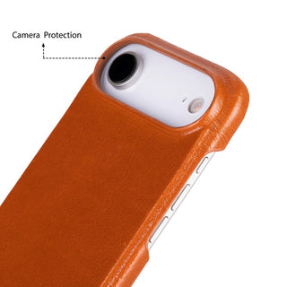 Bouletta Deri iPhone Air Kılıfı iPhone Air Uyumlu Hakiki Deri Arka Kapak Premium Koruma