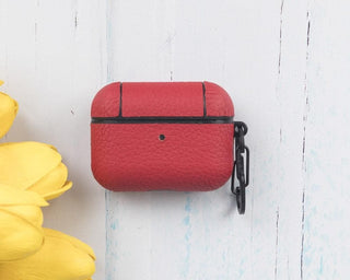 Bouletta AirPods Case Crimson Juni Leather AirPods Pro 1 and AirPods Pro 2 Case Premium Koruma