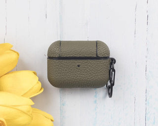 Bouletta AirPods Case Spinach Juni Leather AirPods Pro 1 and AirPods Pro 2 Case Premium Koruma