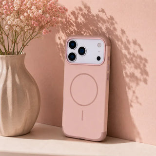 Bouletta Phone Case Beige Koen MagSafe Case for iPhone 17 Pro Premium Koruma