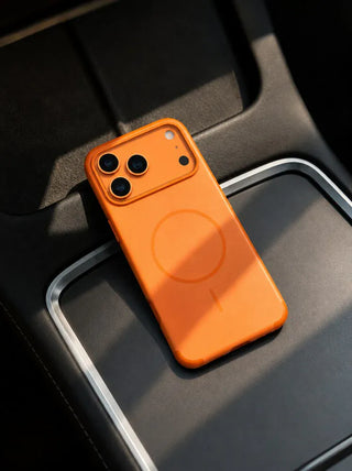 Bouletta Phone Case Orange Koen MagSafe Case for iPhone 17 Pro Max Premium Koruma