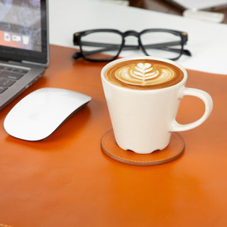 Bouletta Bardak Kılıfı Lavion Leather Cup Coaster Set Premium Koruma