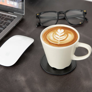 Bouletta Bardak Kılıfı Lavion Leather Cup Coaster Set Premium Koruma