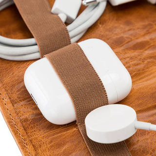 Bouletta Travel Cable Organizer Leather Cable Organizer Premium Koruma