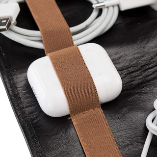 Bouletta Travel Cable Organizer Leather Cable Organizer Premium Koruma