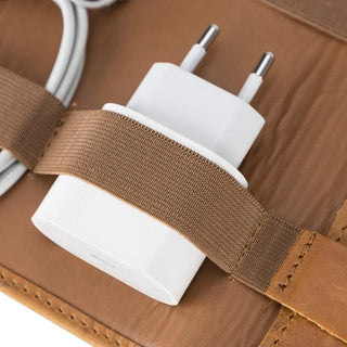 Bouletta Travel Cable Organizer Leather Cable Organizer Premium Koruma