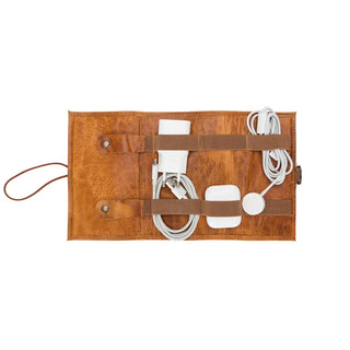Bouletta Travel Cable Organizer Leather Cable Organizer Premium Koruma