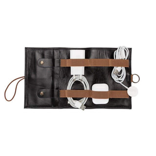 Bouletta Travel Cable Organizer Leather Cable Organizer Premium Koruma