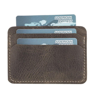 Bouletta Card Holder Cognac Leather Card Holder Premium Koruma