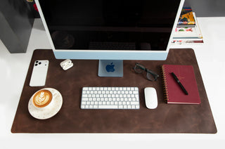Bouletta Desk Mat Leather Desk Mat Large Premium Koruma