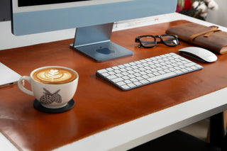 Bouletta Desk Mat Leather Desk Mat Large Premium Koruma