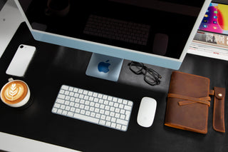 Bouletta Desk Mat Leather Desk Mat Large Premium Koruma