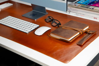Bouletta Desk Mat Leather Desk Mat Large Premium Koruma