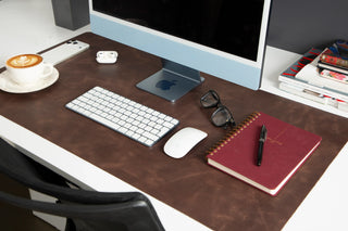Bouletta Desk Mat Leather Desk Mat Large Premium Koruma