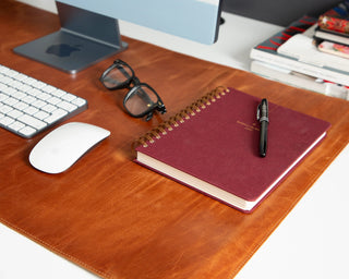 Bouletta Desk Mat Leather Desk Mat Large Premium Koruma