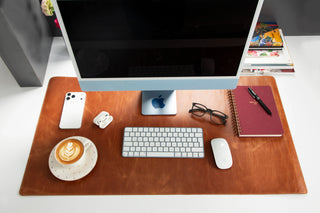 Bouletta Desk Mat Leather Desk Mat Large Premium Koruma