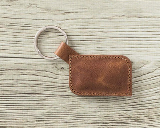 Bouletta Keyring Golden Tan Leather Keyring Premium Koruma