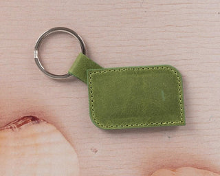 Bouletta Keyring Olive Leather Keyring Premium Koruma