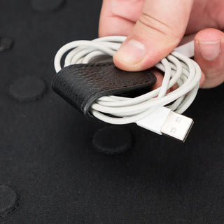 Bouletta Travel Cable Organizer Leather Travel Cable Organizer Premium Koruma