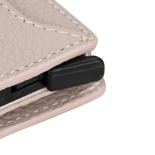 Bouletta Card Holder Leather Zip Mechanical Card Holder Premium Koruma