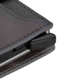 Bouletta Card Holder Leather Zip Mechanical Card Holder Premium Koruma