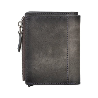 Bouletta Card Holder Leather Zip Mechanical Card Holder Premium Koruma