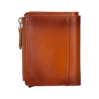 Bouletta Card Holder Leather Zip Mechanical Card Holder Premium Koruma