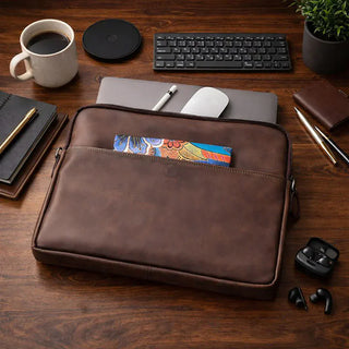 Bouletta Laptop / Tablet Sleeve Leeds Slim Leather Laptop / Tablet Sleeve Premium Koruma