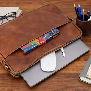 Bouletta Laptop / Tablet Sleeve Leeds Slim Leather Laptop / Tablet Sleeve Premium Koruma