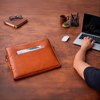 Bouletta Laptop / Tablet Sleeve Leeds Slim Leather Laptop / Tablet Sleeve Premium Koruma