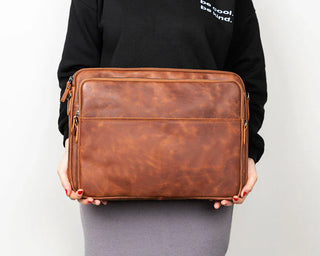 Bouletta Laptop / Tablet Sleeve Leeds Slim Leather Laptop / Tablet Sleeve Premium Koruma