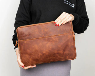 Bouletta Laptop / Tablet Sleeve Leeds Slim Leather Laptop / Tablet Sleeve Premium Koruma
