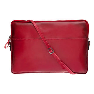 Bouletta Laptop / Tablet Sleeve Up To 14'' / Red Leeds Slim Leather Laptop / Tablet Sleeve Premium Koruma