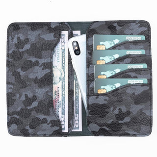 Bouletta Phone Case Carbon Leony Leather Universal Wallet Premium Koruma