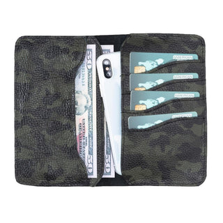 Bouletta Phone Case Seafoam Leony Leather Universal Wallet Premium Koruma