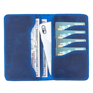 Bouletta Phone Case Steel Leony Leather Universal Wallet Premium Koruma