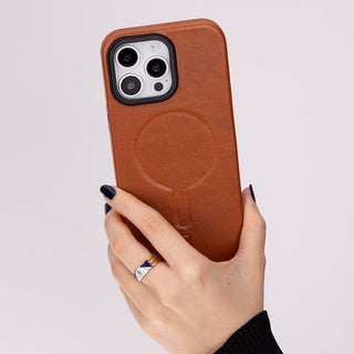 Bouletta Deri iPhone 16 Pro Kılıfı Lexora iPhone 16 Pro Deri Kılıf Premium Koruma