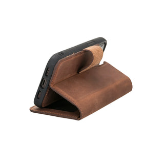 Bouletta Phone Case Liluri iPhone 12 Mini Detachable Leather Wallet Case Premium Koruma