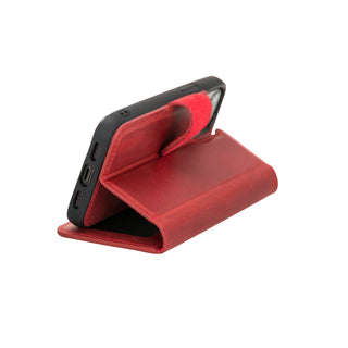 Bouletta Phone Case Liluri iPhone 12 Mini Detachable Leather Wallet Case Premium Koruma