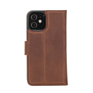 Bouletta Phone Case Liluri iPhone 12 Mini Detachable Leather Wallet Case Premium Koruma