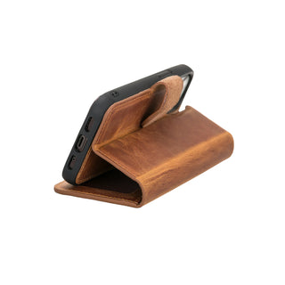 Bouletta Phone Case Liluri iPhone 12 Mini Detachable Leather Wallet Case Premium Koruma