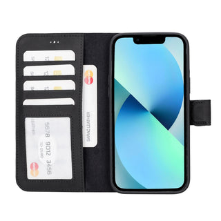 Bouletta Phone Case Liluri iPhone 14 Plus Detachable Leather Wallet Case Premium Koruma