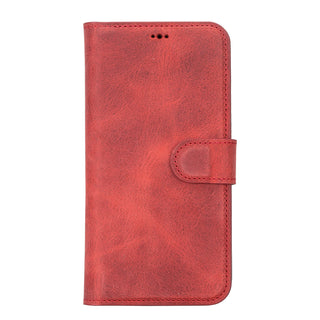 Bouletta Phone Case Red Liluri iPhone 14 Pro Max Detachable Leather Wallet Case Premium Koruma